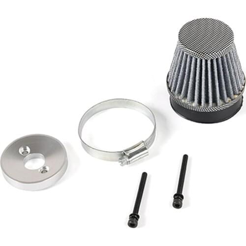 Metal Air Filter Fit for Zenoah CY 23Cc 26Cc 29Cc 30.5Cc 32Cc 45Cc Engines for 1/5 HPI Km Baja 5B 5T 5SC Rc Car Parts