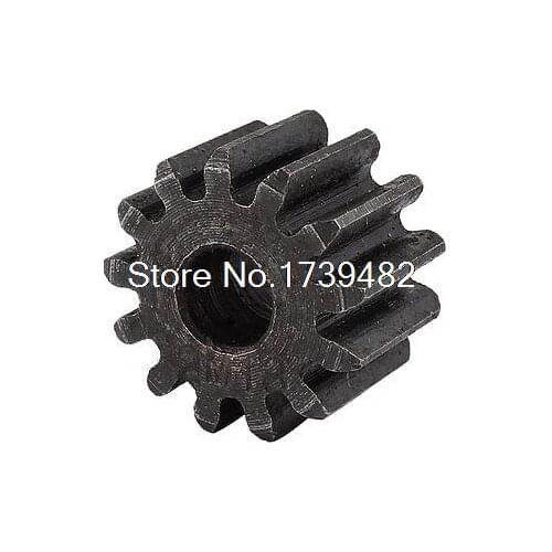 10mm x 30mm x 20mm Module 2 13 Teeth Metal Straight Spur Gear Wheel Gray
