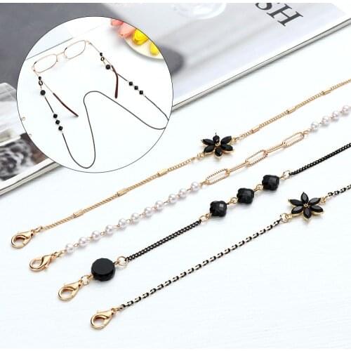Fashion Retainer Anti-Lost Necklace Eyewear Neck Strap Sunglasses Lanyard Glasses Chain Eyeglasses Cord Holder