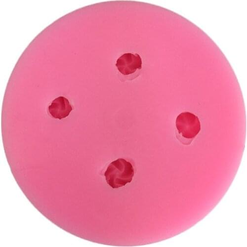 Four-hole flower cherry blossom silicone mold chocolate Mu Si cake mold gypsum diy aromatherapy candle mold