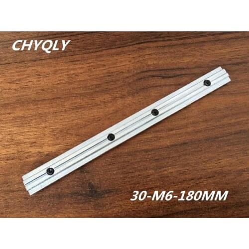 10pcs 3030 Aluminum Profile Connection Accessories Connector Link With M6 Screw 180MM