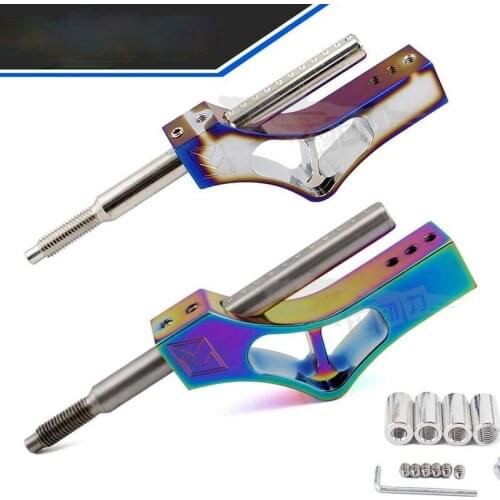 Universal Car Modified Row Bar Baked Blue Multi-dress Rehearsal Head Extension Bar Adjustable Extension of the Shift Lever