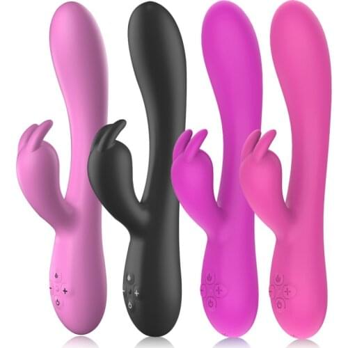 Heating Rabbit Vibrator for Woman G Spot Vagina Clitoris Stimulator Masturbator Dildo Vibrator Adult Sex Toys for Woman Sex Toys
