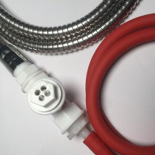 Wetips Silicone Anal Shower Tube Bidet Ducha Klysma Full Enema Cleaning Portatil Lewatywa Flexible Horese for Bidet Cleaner Hose