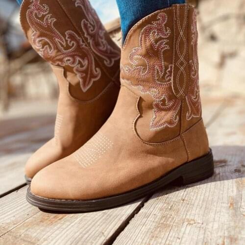 Women Knee High Boots Low Heels Booties Plus Size Gladiator Pu Leather Knight Shoes Woman