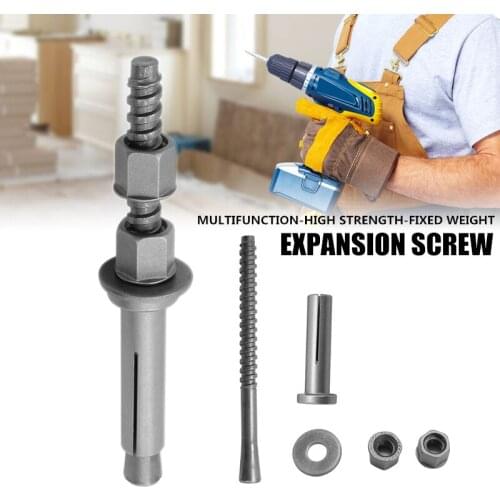 1pc High Carbon Steel Anchor Expansion Screw Expansion Anchor Bolt For Home Improvement Car Repair Fixed weight Wall Cement