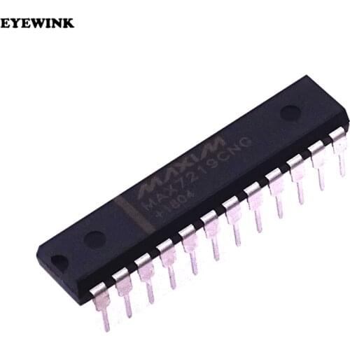 10PCS MAX7219CNG DIP MAX7219 DIP24 led display driver IC new original