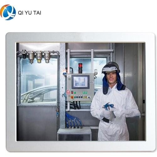 15''Ip67 waterproof embedded panel pc with intel j1900 2.0GHz industrial tablet pc 3usb/rs232/wifi Resistive touch 1024x768