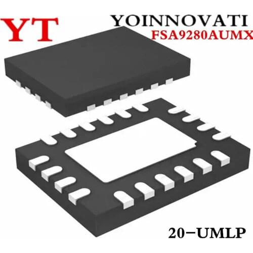 5pcs/lots FSA9280AUMX FSA9280 9280A USB MULTIMEDIA SWITCH 20-UMLP IC Best quality