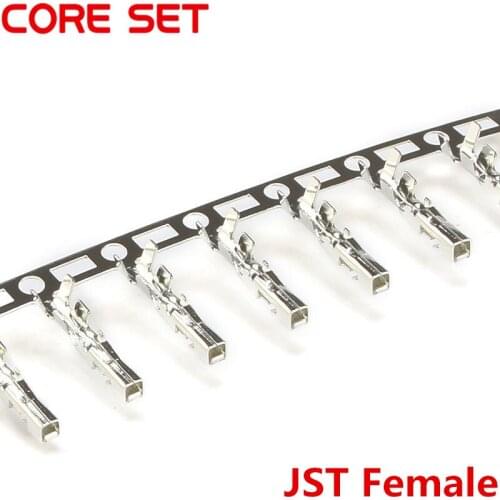 500pcs/lot JST Female Connector Terminal Plug Connectors Wire Cable Housing Female Crimp Pins