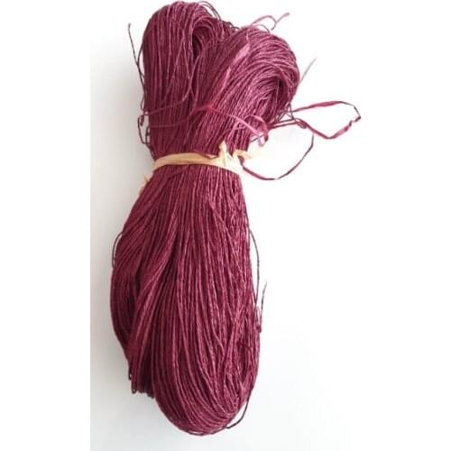Paper rope dark fuchsia color (120g)