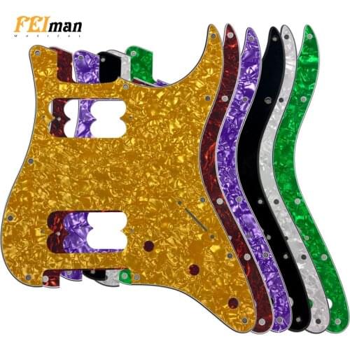 Pleroo Guitar accessories guitar pickguards 11 Screw Holes for fender standard and Contemporary Stratocaster ST HH style Guitar