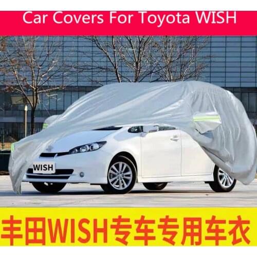 Car Covers For Toyota WISH Sun Protection MPV Car Cover Sun Protection Rain Jacket