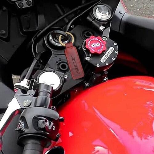 Motorcycle Keychain Cowhide Key Ring Case for Yamaha XJ6 XJ6-N Models