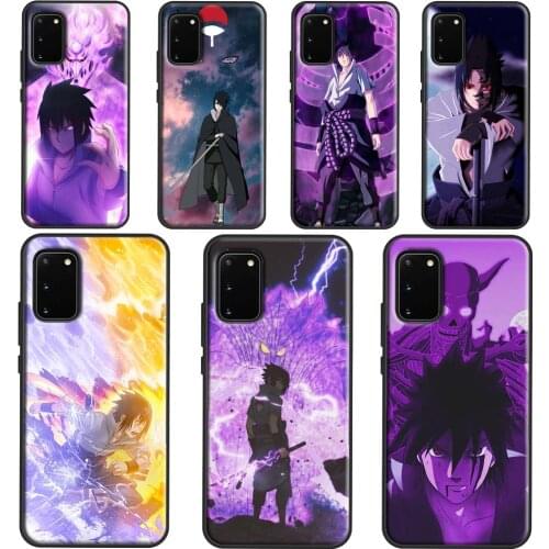 S-Sasuke Uchiha Anime Cover For Samsung Galaxy S20 FE S21 Plus Note 20 Ultra S8 S9 S10 Note 10 Plus Phone Case