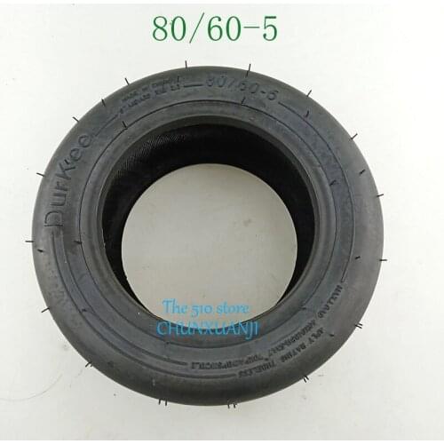 Hot Sale High Performance 80/60-5 Tubeless Vacuum Tyre with Good Quality for XiaoMi 9 Balancing Car 8 Inch Go-kart Vacuum Tire