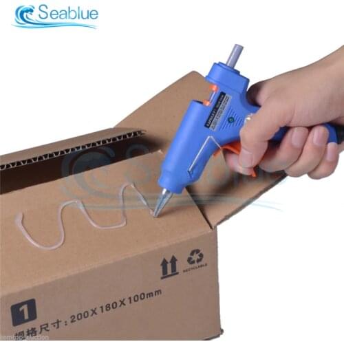 20W High Temperature Heater Hot Melt Glue Gun Repair Tool Mini Heat Gun EU/US Plug Use 7MM Hot Melt Glue Stick