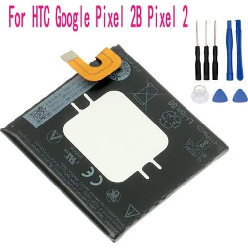 Original battery 2700mAh BG2W G011A-B Mobile Phone Replacement Battery For Google Pixel 2B Pixel 2 Li-ion Polymer Batteries