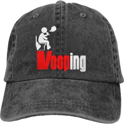 Steamer Vape Ohm Liquid Electronic Cigarette Baseball Cap cowboy hat Peaked cap Cowboy Bebop Hats Men and women hats