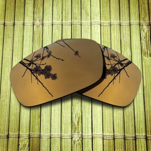 Polarized Replacement Lense For-Oakley X Squared Sunglasses Frame True Color Mirrored Coating - Copper Color Options