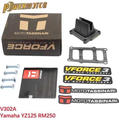 Moto V-Force 3 Reed Valve System For V Force Yamaha YZ125 RM250 1995-2004 V302A