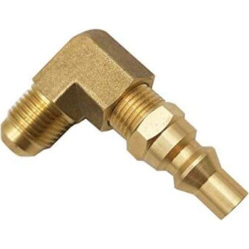 Propane BBQ Grill Replacement Parts 3/8" Male Flare Elbow Connect RV 1/4 Inch Quick Connect Plug