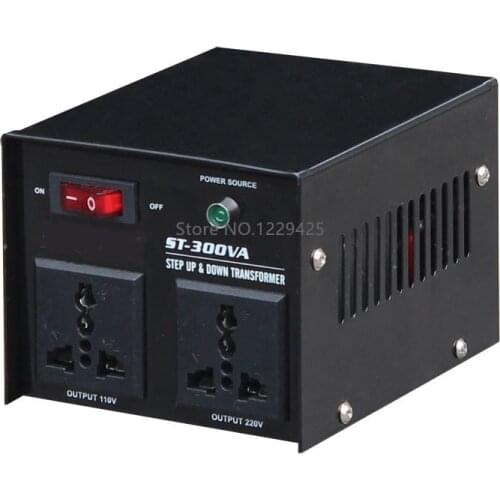 ST-300W 110V/220V Home-use Step Up Down Transformer Household Electrical Voltage Converter
