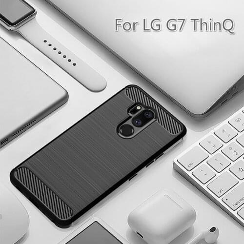 TPU Protective Shell Cover For LG G7 ThinQ Mobile Phone Case Multicolor Cover Skin For LG G7 Shockproof Protective Box TXTB1