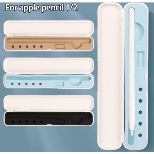 1PC Pencil Stylus Pen Cover Tablets Pen Box Protective Pencil Holder Cases For Airpods For Apple Pencil Travel Storage Box