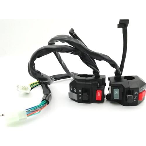 7/8" Motorcycle Handlebar Horn Turn Light Controller Electrical Start Switch