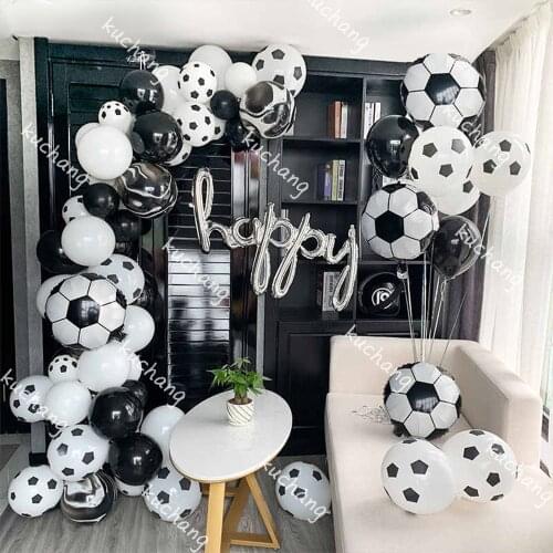 78pcs/set Football Balloon Garland Arch Kit Babyshower Decoration Birthday Party Decorations Kids Boy Balloon Garland