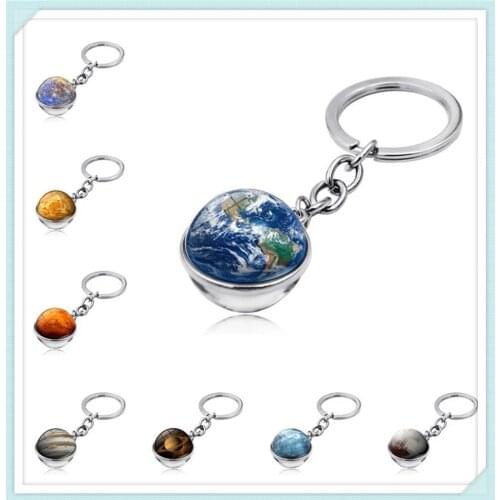 Car Keyring Solar System Planet Galaxy Nebula Space for Honda NeuV C City OSM FC Small S660 Project D M