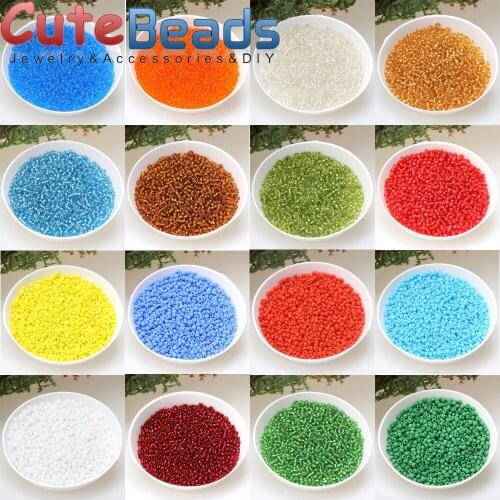 Free shipping 2mm 20G/ lot multicolor charm sale glass seed beads DIY bracelet necklace