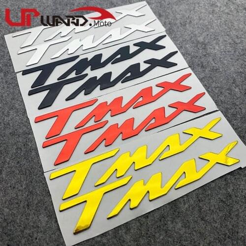For YAMAHA T-MAX TMAX 530 500 560 TMAX530 TMAX500 TMAX560 Motorcycle Emblem Badge Decal 3D Tank Wheel Logo "TMAX" Sticker