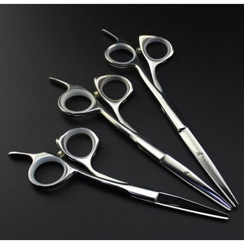"5/5.5/6.0 Inch Blind Hole Personalized Hairdressing Scissors Hair Cutting Scissors Household Scissors Durable Model Number Size