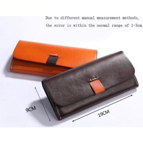 2021 New Leather Casual Long Wallet High Quality Clutch Bag Fashion Card Holder Long Purse