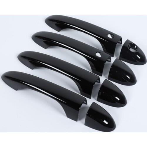 New Car-styling For Jeep Compass 2017+ For Cherokee 2014+ Car Exterior Door Handle Grab Hatch Cover Trim ABS Auto Moldings