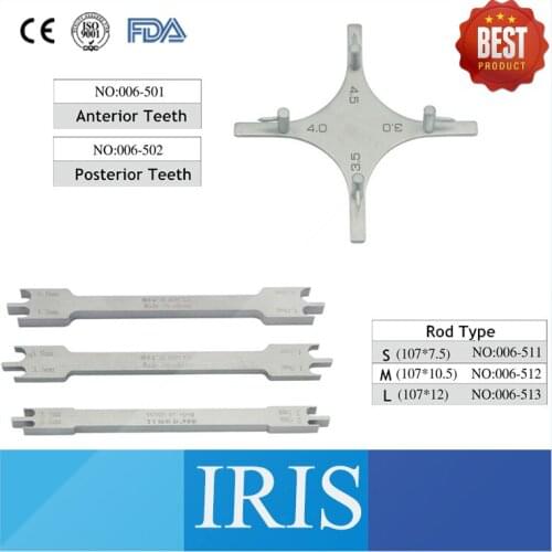 Orthodontics Instruments Bracket Positioner/ Dental Bracket Positioning Gauge Accurately Measures Height of Bracket Placement