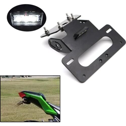 Fit For Kawasaki Ninja 300 EX300 Ninja 250 EX250 Z250 Z300 2013-2021 License Plate Holder Rear Tail Tidy Fender Eliminator Kit