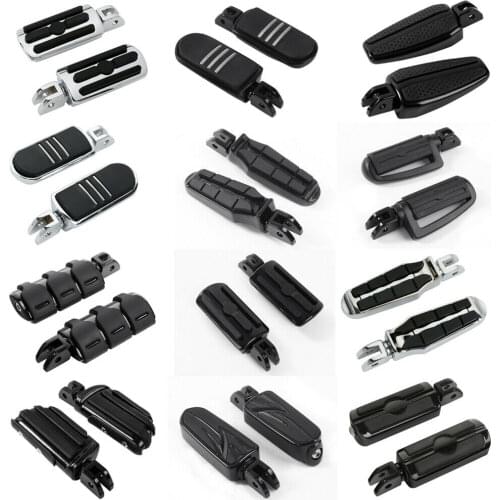 Motorcycle Rider Footrests Foot Pegs For Harley LiveWire Softail Slim Fat Bob Low Rider Heritage Classic 2018-2020