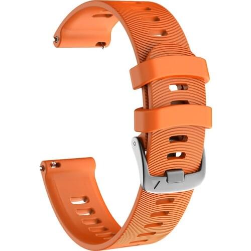 20MM Silicone Watch Strap for Garmin Samsung Huwei LG Moto NOKIA Quick Release Replacement High Quality Wristbands Straps