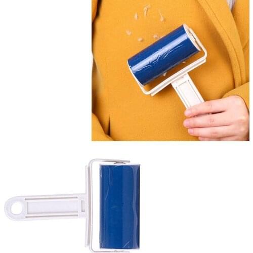 Reusable Washable Lint Roller Sticky Silicone Dust Brush For Pet Cleaning Hair Cloth Wiper Tools Pet Furniture Remover J1O4