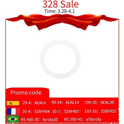 Silicone Seal Ring Flexible Washer Gasket Ring Replacenent For 2 Cups Moka Pot Espresso Kitchen Coffee Makers Accessories Parts