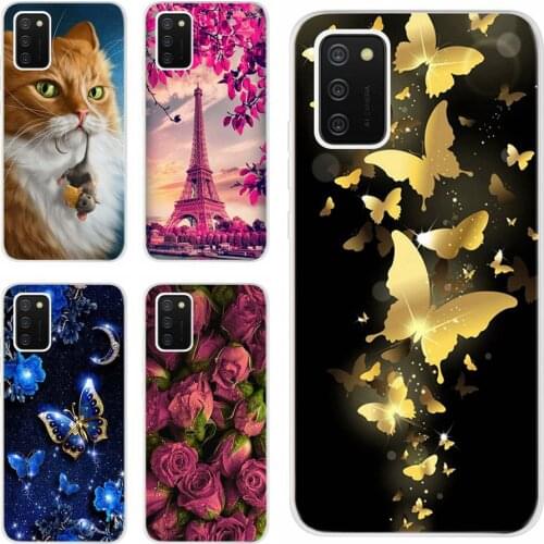 Silicone Case For Samsung A02s A025F Case Stylish Soft TPU Back Cover For Samsung Galaxy A02s A 02 s SM-A025F Phone Bumper 6.5