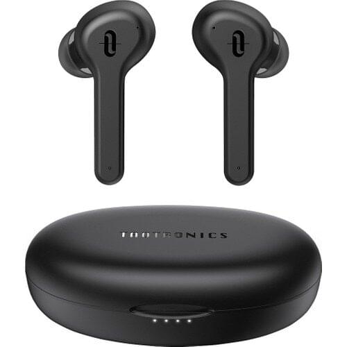 TaoTronics SoundLiberty 53 PRO USB-C Charger Sheathed Four Mic IPX8 Sweat/Water Resistant Single/Double Use bluetooth Headset