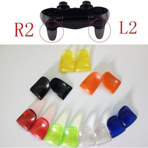 2pairs L2 R2 Trigger Extenders For PS 4 Control Dual Extended Triggers Button