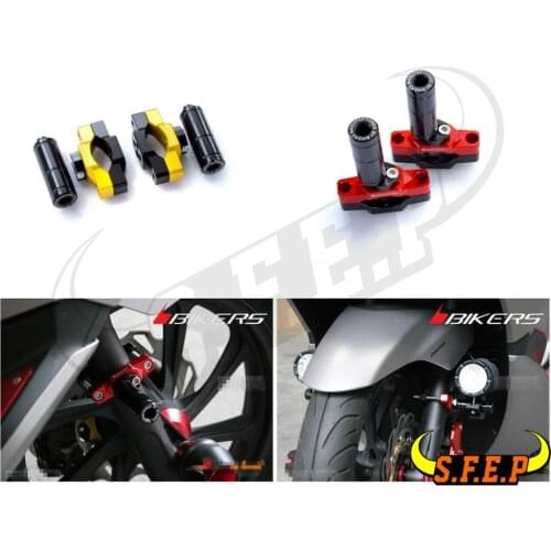 Universal Mount Bracket For Motorcycle Bumper Modified Headlight Stand Spotlight For Honda CB650F CBR650F CB650R CBR650R CBR500R