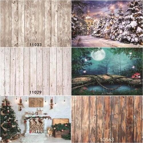 Vinyl Custom Photography Backdrops Prop Wooden Planks Theme Photography Background JL-03