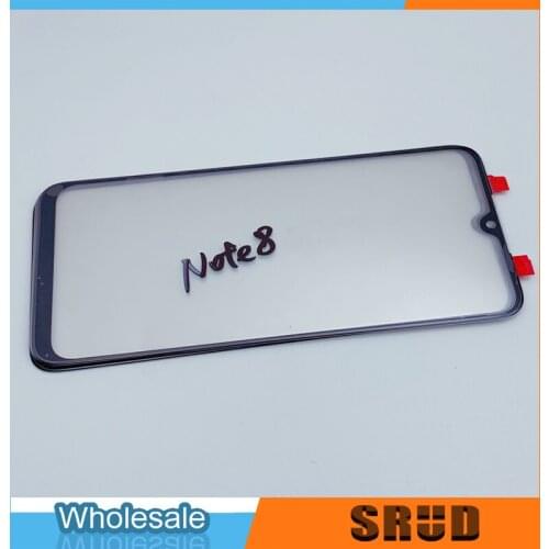 High Quality 10pcs Outer Glass For Xiaomi Redmi Note 5 6 7 8 Touch Screen Front Outer Glass Panel Replacement