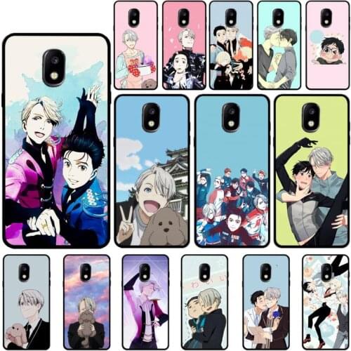 YNDFCNB anime Yuri on Ice Phone Case For Samsung Galaxy J7 J6 J6PLUS J8 J4 J4Plus J7DUO J7NEO J2 J5 J6 J7 Prime